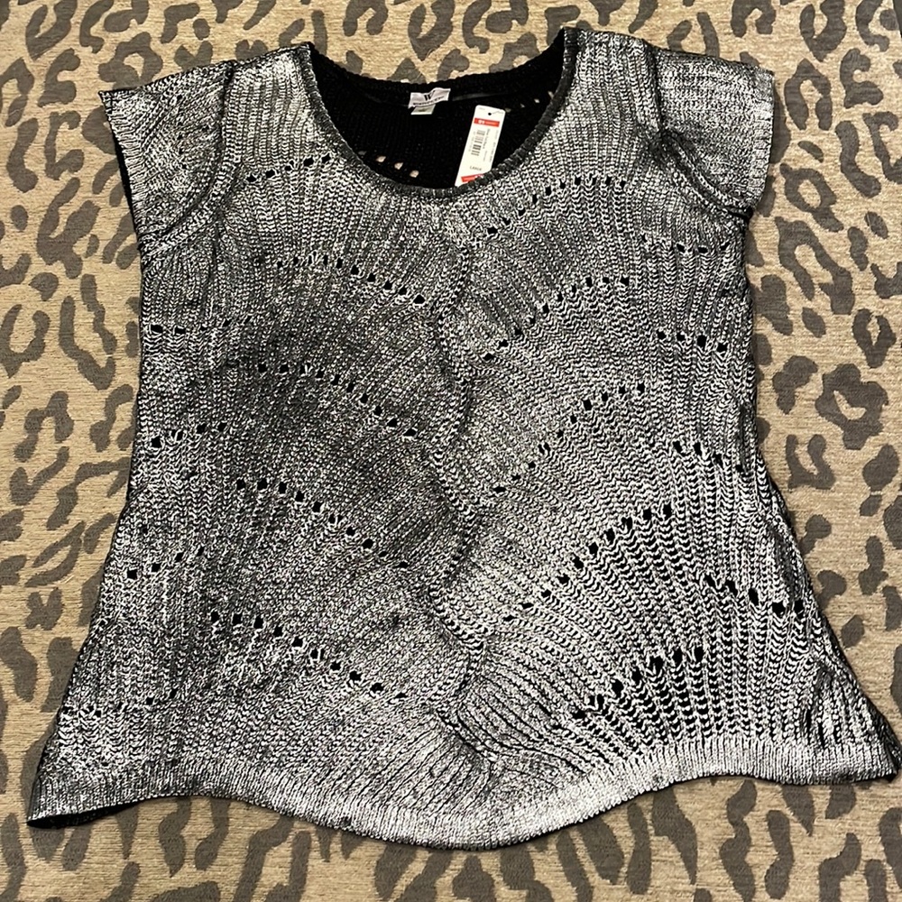 Silver sweater